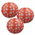 Club Pack of 18 Red and White Heart Paper Lantern Valentines Day Decorations - IMAGE 1