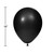 Solid Latex Party Balloons - 12" - Jet Black - Club Pack of 180 - IMAGE 2