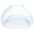 Floating Glass Transparent Bowl Pillar Candle Holder - 13" - IMAGE 3