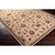 3' x 8' Floral Beige and Red Rectangular Area Throw Rug Runner