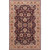 5' x 8' Green and Brown Contemporary Hand Tufted Floral Rectangular Wool Area Throw Rug - IMAGE 1