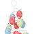 Floral and Striped Easter Egg Tree - 14.25" - IMAGE 4