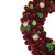 12" Red Pine Cone and Berry Artificial Christmas Wreath - Unlit - IMAGE 3