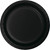 Disposable Paper Party Banquet Dinner Plates - 9" - Jet Black - Club Pack of 240 - IMAGE 1