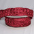 Burgundy 3D Mini Flowers Wired Craft Ribbon 1.87" x 22 Yards - IMAGE 2