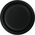 Club Pack of 240 Black Velvet Paper Party Banquet Dinner Plates 10" - IMAGE 1