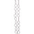 5' x 1.75" Pink Sparkling Glitter Round Circle Chain Artificial Christmas Garland - Unlit - IMAGE 3