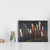LED Lighted Flickering Candles with Fall Leaves Canvas Wall Art 11.75" x 15.75" - IMAGE 3