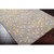 4' x 6' Yellow and Beige Rectangular Area Throw Rug - IMAGE 6