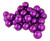 60ct Purple Shatterproof Shiny Christmas Ball Ornaments 2.5" (60mm) - IMAGE 1