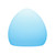 10" Chill Lite Floating Swimming Pool Choose-A-Color Egg-Shaped Light - IMAGE 2