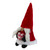 13.5" Red and Gray Smiling Woman Christmas Gnome Tabletop Figure - IMAGE 3