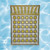 78" Inflatable Silver and Yellow Swimming Pool Double Mattress Float - IMAGE 3