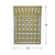 78" Inflatable Silver and Yellow Swimming Pool Double Mattress Float - IMAGE 4