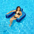 Inflatable Swimming Pool Lounger Hammock Chair - 39" - Blue - IMAGE 3