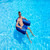 Inflatable Swimming Pool Lounger Hammock Chair - 39" - Blue - IMAGE 4