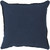 22" Blue Decorative Square Throw Pillow with Matching Corded Trim - Poly Filled - IMAGE 1