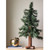 2' Slim Traditional Mixed Green Woodland Alpine Artificial Christmas Tree - Unlit - IMAGE 3