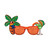 Unisex Palm Tree Eyeglasses Tropical Party Accessories - One Size - Pack of 6 - IMAGE 1
