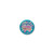 Friend Forever Satin Button Party Favors - 2"- Teal - Set of 6 - IMAGE 1