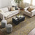 6' x 9' Yellow and Beige Oval Area Throw Rug - IMAGE 3
