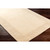 6' x 6' Magical Moments Ivory and Snow White Wool Area Throw Rug