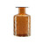 9.75" Lustrous Brown Diamond Texture Hand Blown Glass Vase - IMAGE 1