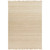 8' x 10.5' Simple Solutions Windswept Sand Jute Area Throw Rug - IMAGE 1