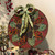 16" Green Glitter Drenched Bow Christmas Decor - IMAGE 3