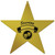 Glittered Foil Awards Night Star Cutout Decorations - 12" - Pack of 24 - IMAGE 1