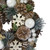 Frosted Glitter Pine Cone and Berries Artificial Christmas Wreath, 10.5-Inch, Unlit - IMAGE 3