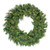 Real Touch™️ Pre-Lit Canyon Mixed Pine Artificial Christmas Wreath - 24" - Clear Lights - IMAGE 1