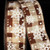 Beige and White Snowflakes Plaid Pattern Wired Craft Ribbon 2.5" x 20 Yards - IMAGE 1