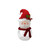 8.5" Battery Operated Santa Claus Touch Activated Color Changing LED Lighted Glass Candy Jar - IMAGE 1