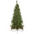 7.5' Pre-Lit Slim Canyon Pine Half Wall Artificial Christmas Tree - Clear Lights - IMAGE 1