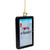 I Love My e-Reader Glass Christmas Ornament - 4" - Black and White - IMAGE 6