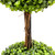 Two-Toned Double Sphere Artificial Boxwood Topiary Potted Plant - 48" - IMAGE 6
