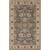 4' x 6' Floral Taupe Brown and Gray Hand Tufted Rectangular Wool Area Throw Rug - IMAGE 1