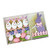 Set of 16 Purple and White Easter Eggs, Flower and Bunny Spring Decorations - IMAGE 1
