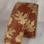 Brown and Gold Fall Leaves Wired Craft Ribbon 2.5" x 20 Yards - IMAGE 1