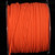Orange Faux Leather Ribbon Cord 0.25" x 440 Yards - IMAGE 1
