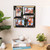 Mirrored Collage Picture Frame for Dual-Size Photos - 14.5" - IMAGE 1