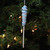 7.5" Blue and White Glittered Spiral Twist Lollipop Christmas Ornament - IMAGE 2