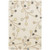 2' x 3' Beige Contemporary Hand Tufted Rectangular Wool Area Throw Rug - IMAGE 1