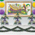 6-Ply Metallic Festooning Tinsel Christmas Garland - 15' - Purple Green & Gold - Pack of 12 - IMAGE 2