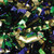 6-Ply Metallic Festooning Tinsel Christmas Garland - 15' - Purple Green & Gold - Pack of 12 - IMAGE 3