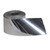 Metallic Foil Party Streamers - 200' - Silver - Pack of 12 - IMAGE 2