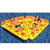 72" Inflatable Yellow and Orange Pizza Slice Swimming Pool Float Raft - IMAGE 4