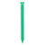 4ct Heavy Duty Green All Purpose Utility Peg Stakes 12" - IMAGE 1