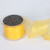 Bright Yellow Wired Craft Ribbon 2 3/8" x 27 Yards - IMAGE 2